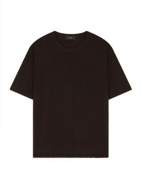 Alanui Knit T-Shirt Coffee LMHW002E25KNI001