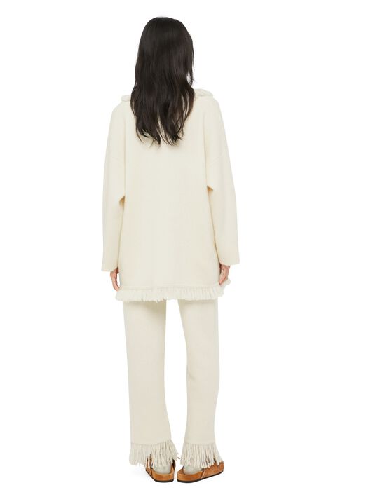 Alanui Alanui Finest Cardigan White LWHB064E24KNI00G