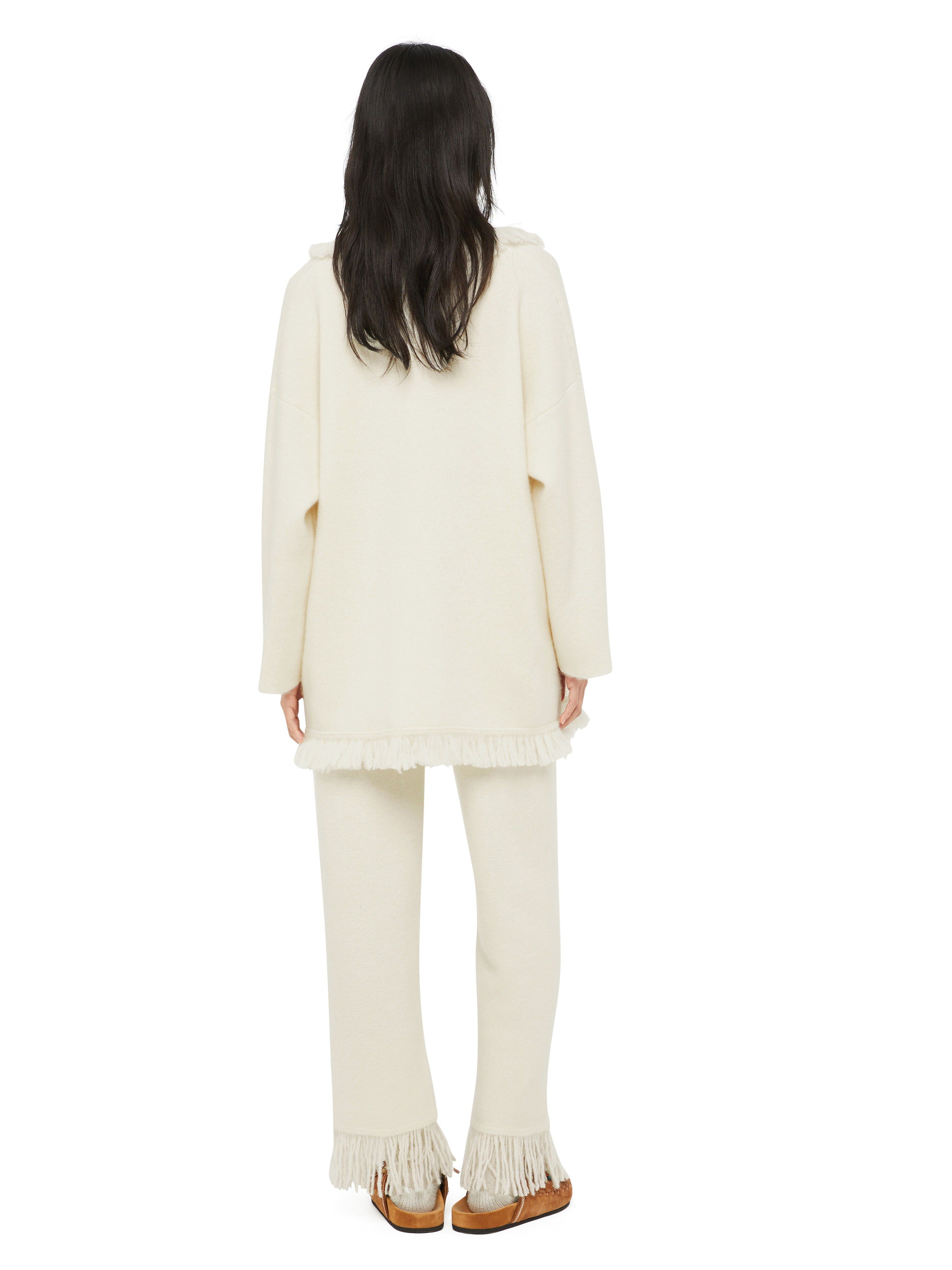 Alanui Alanui Finest Cardigan White LWHB064E24KNI00G