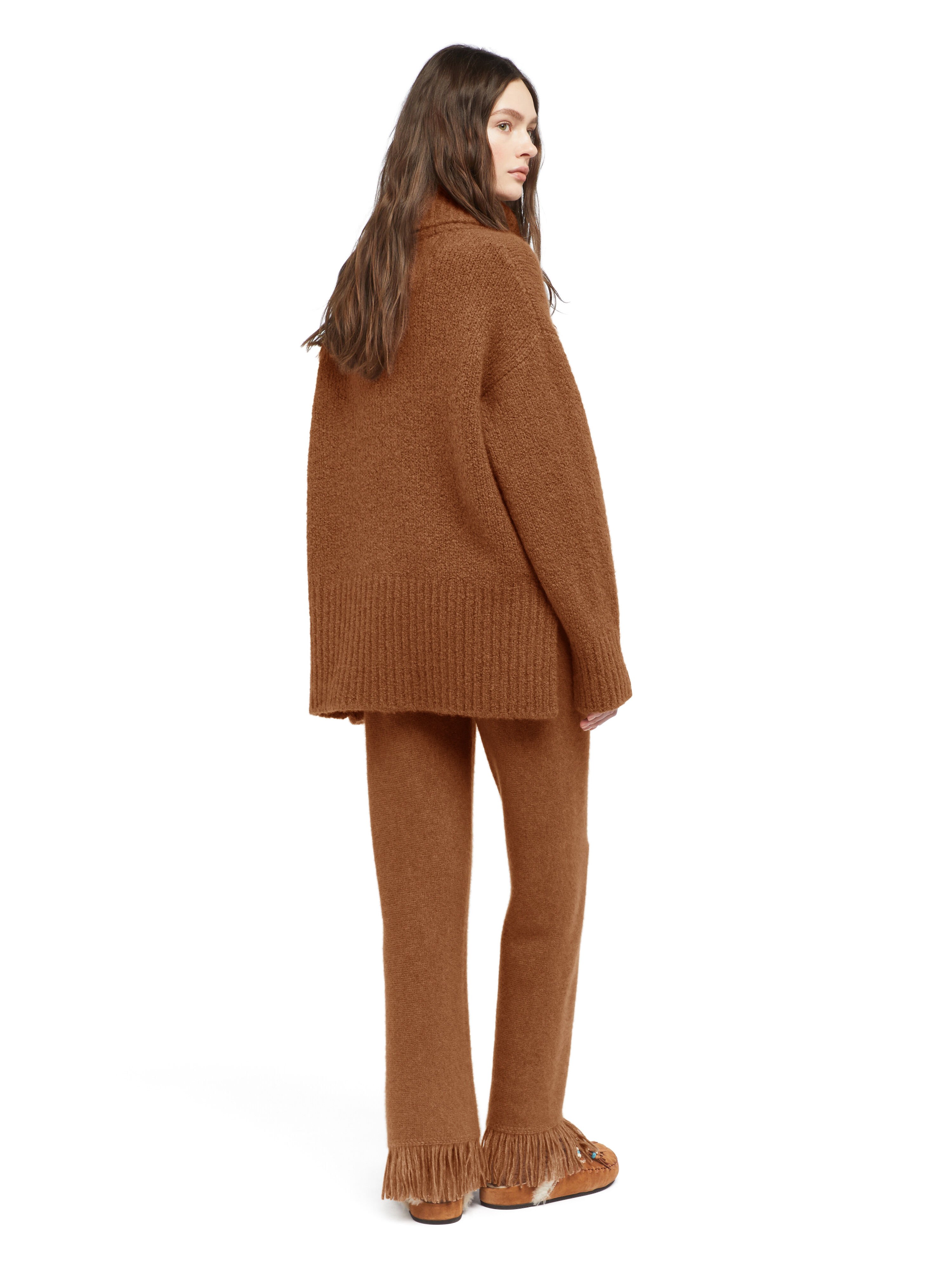 Alanui Alanui Finest Turtleneck Luli Brown LWHF008E25KNI001