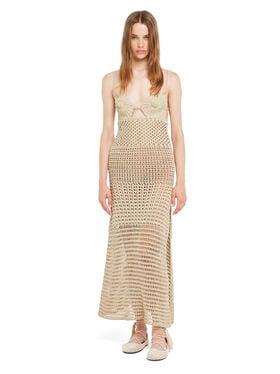 Alanui The Sound Of The Sea Dress Sea Shell