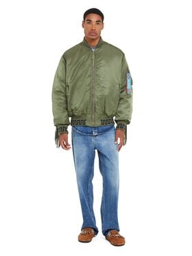 Alanui Alpha Industries X Alanui Bomber Sage