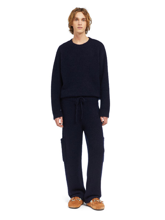 Alanui Alanui Finest Pants Midnight Blue LMHG015E25KNI001