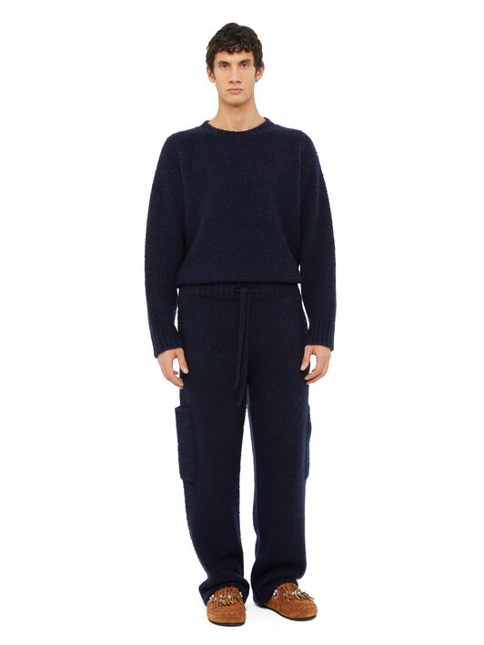 Alanui Alanui Finest Pants Midnight Blue LMHG015E24KNI002