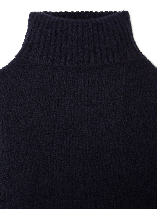 Alanui Alanui Finest Turtleneck Midnight Blue LWHF008E25KNI001