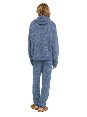Alanui Written By The Ocean Hoodie Denim Blue