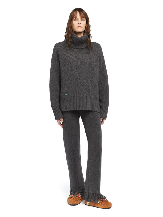 Alanui Alanui Finest Turtleneck Thunderstorm LWHF008E25KNI001 Alanui Alanui Finest Turtleneck Thunderstorm LWHF008E25KNI001