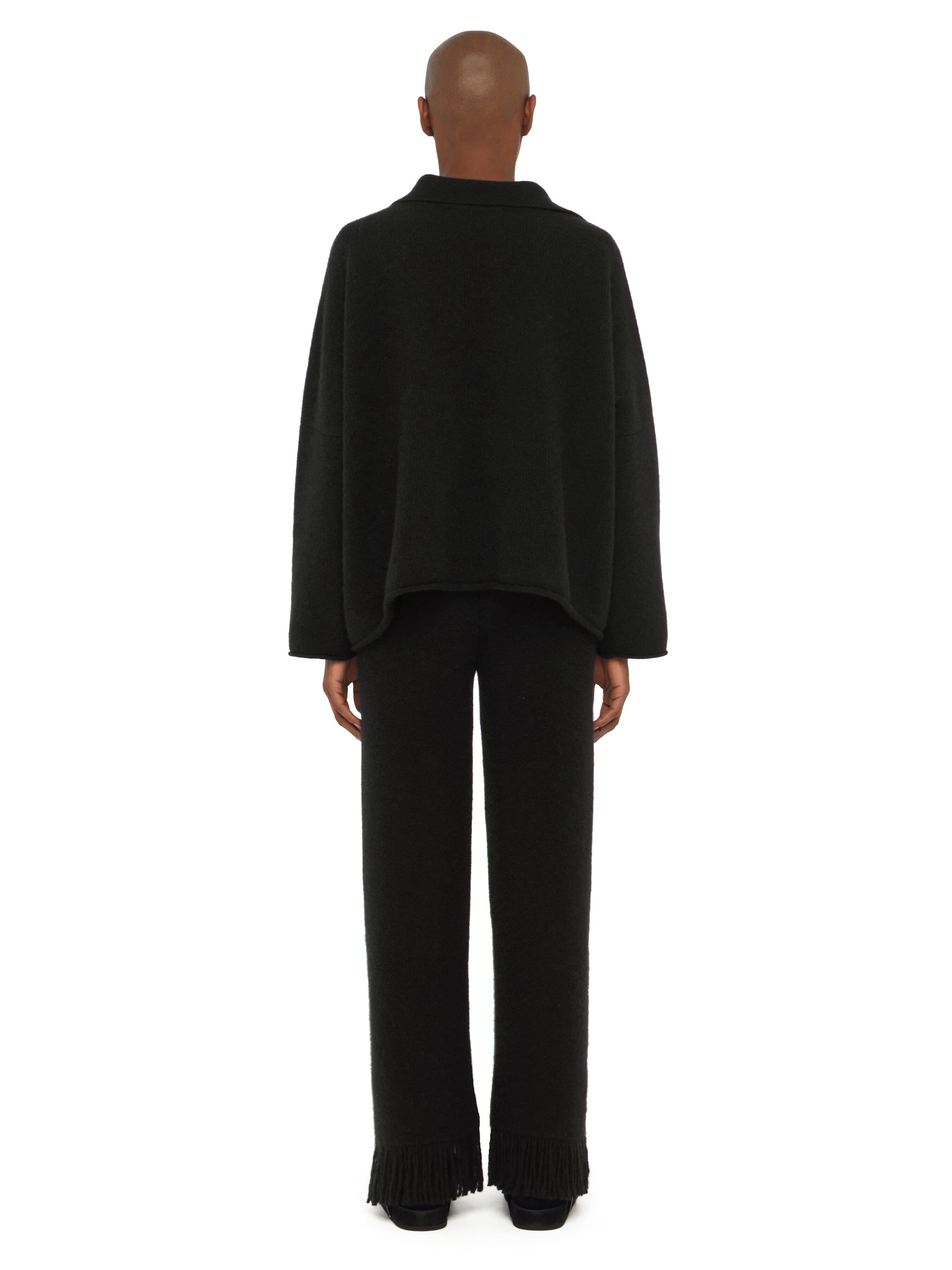 Alanui Alanui Finest Polo Black LWHV002E24KNI001