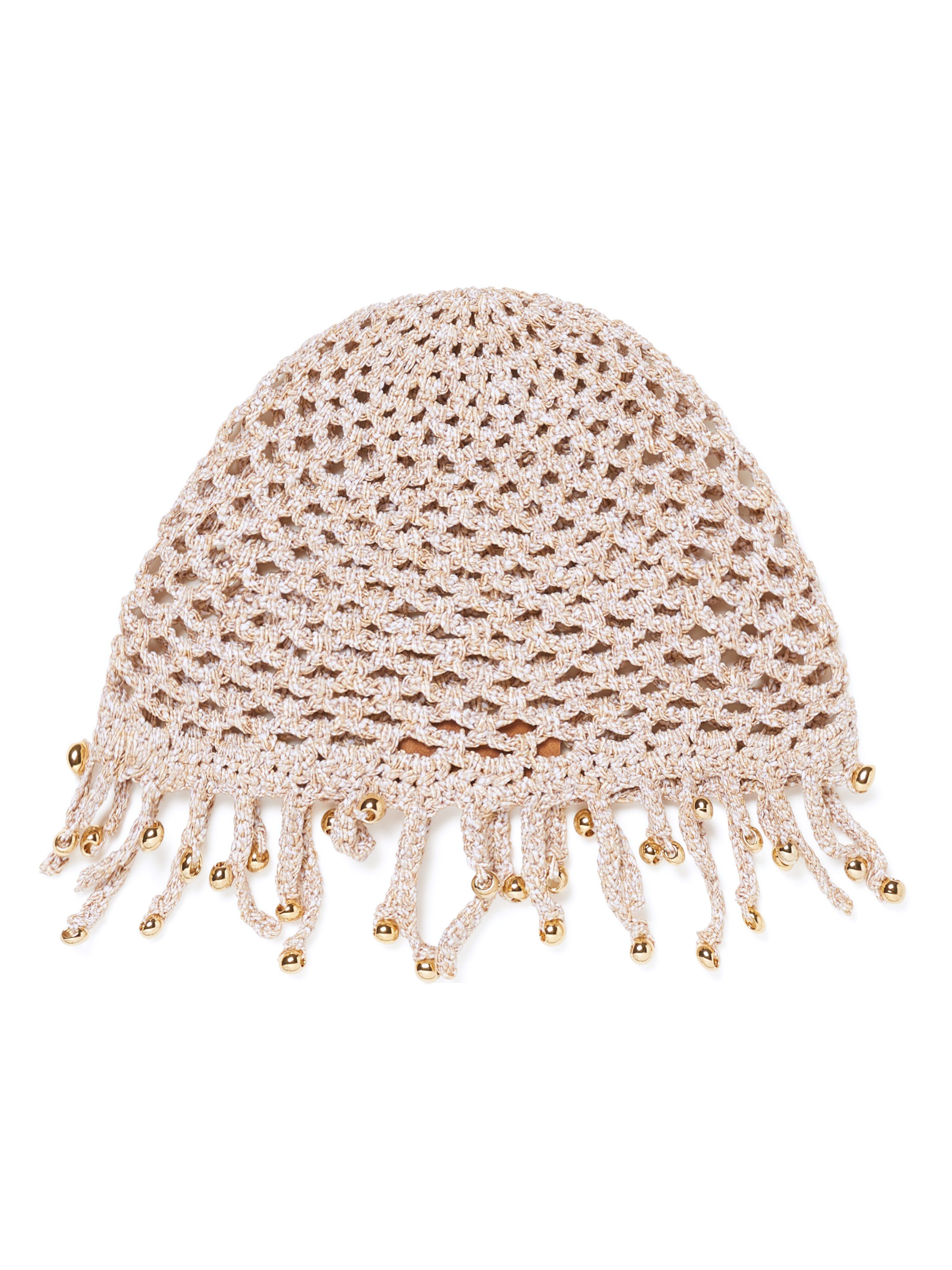 Alanui Shady Beach Hat Almond LWLA027R25KNI002