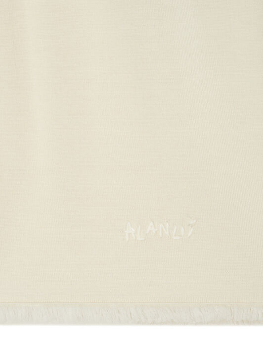 Alanui Knit T-Shirt White LMHW002E25KNI001 Alanui Knit T-Shirt White LMHW002E25KNI001