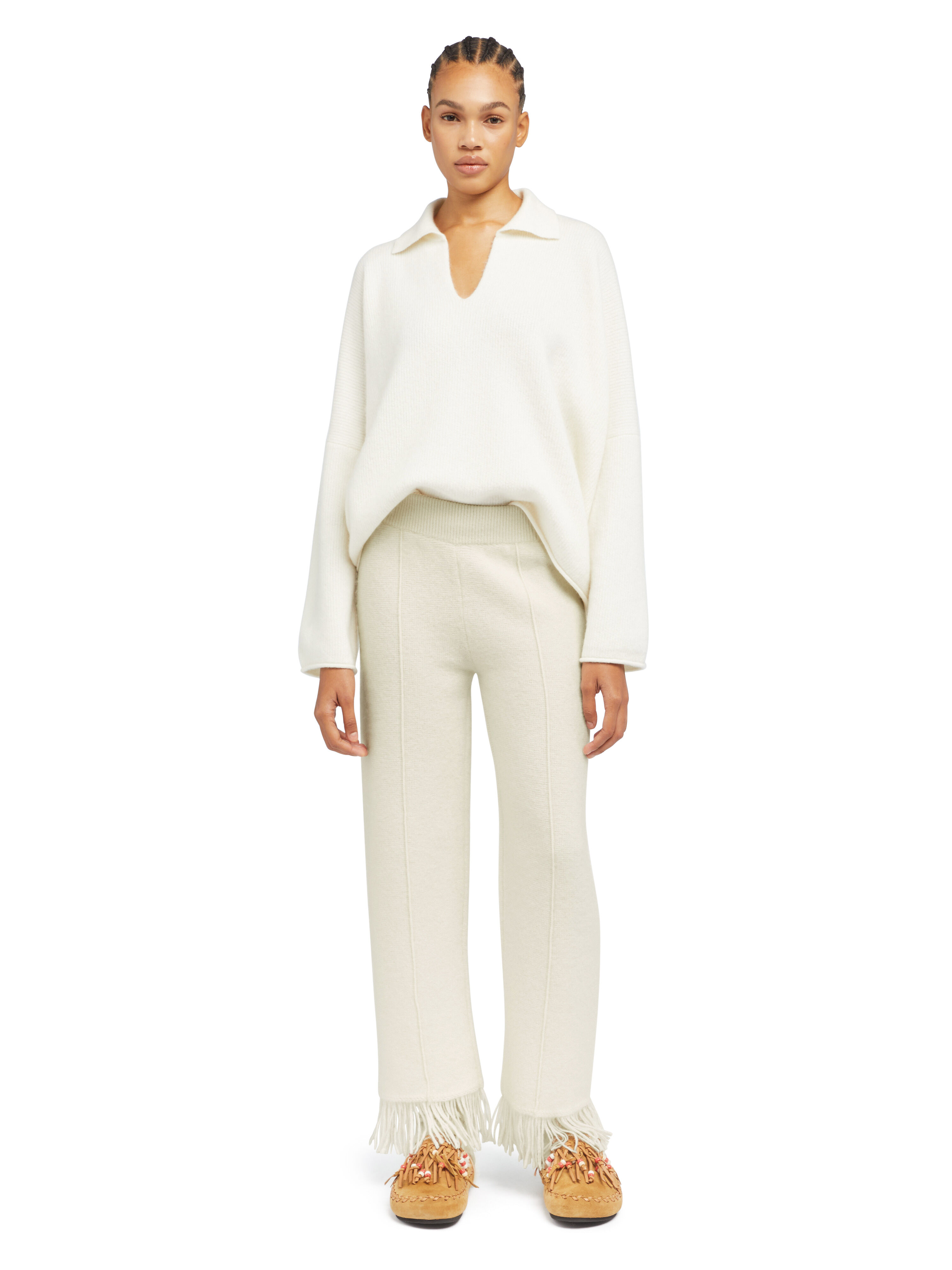 Alanui Alanui Finest Pants White