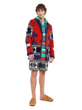 Alanui Icon Jacquard Cardigan Sage LMEH001R25FAB001