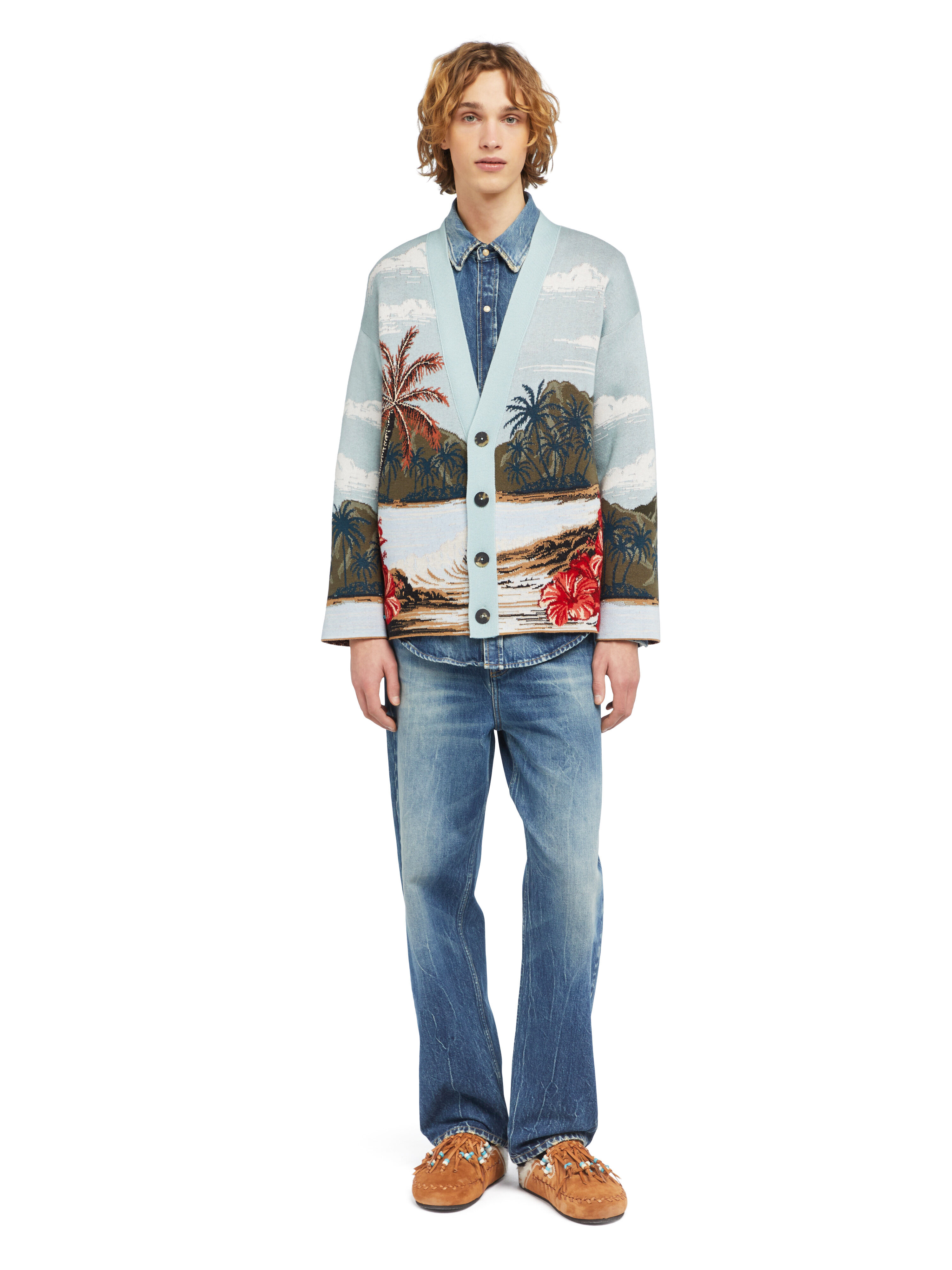 Alanui Hidden Bay Cardigan Multicolor LMHB027E25KNI004