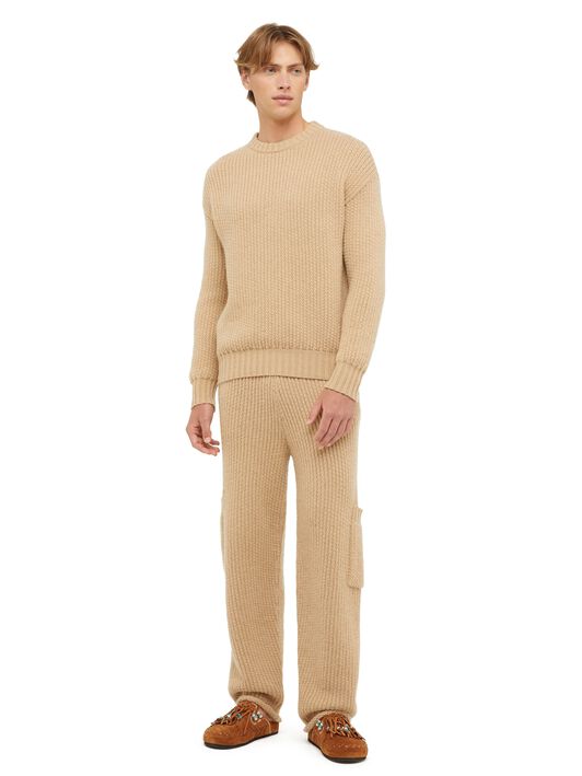 Alanui Alanui Finest Sweater Canvas-Multicolor LMHE033R24KNI002
