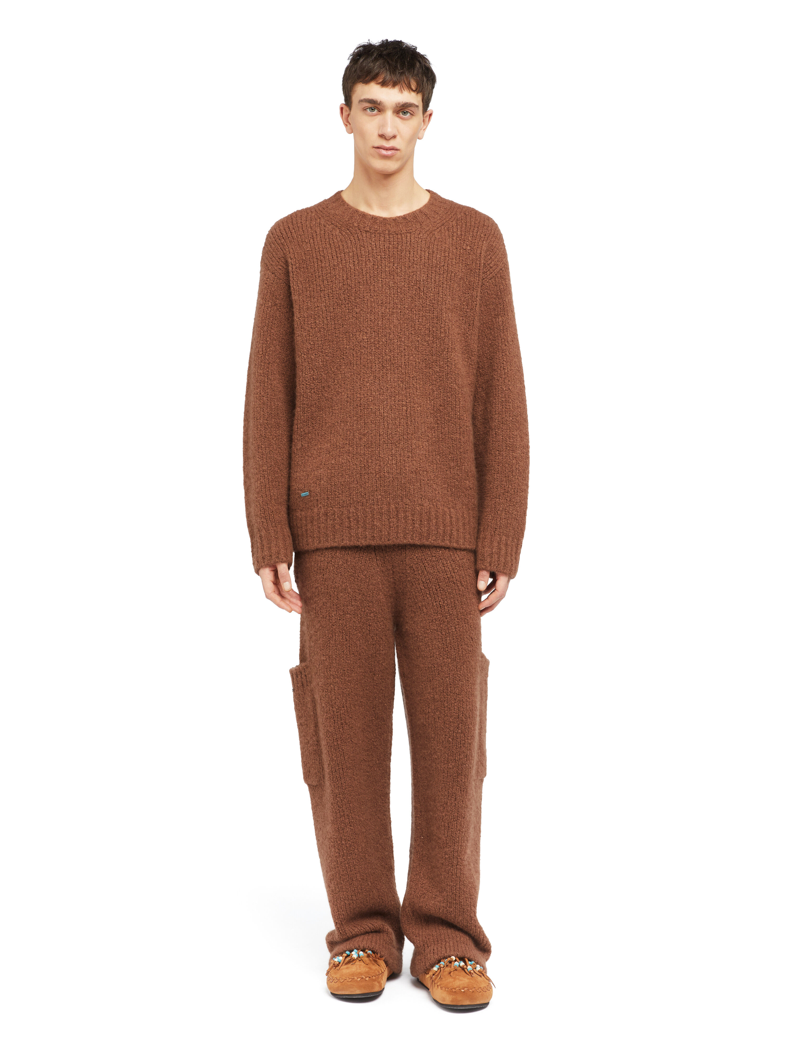 Alanui Alanui Finest Sweater Luli Brown LMHE033E25KNI004