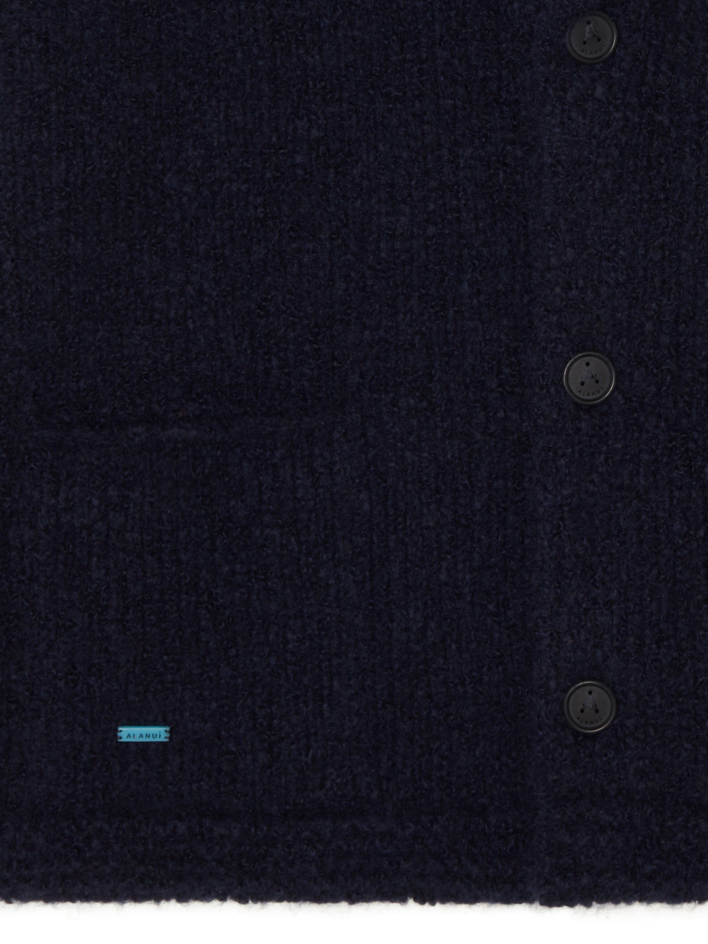 Alanui Alanui Finest Cardigan Midnight Blue LMHB037E25KNI001