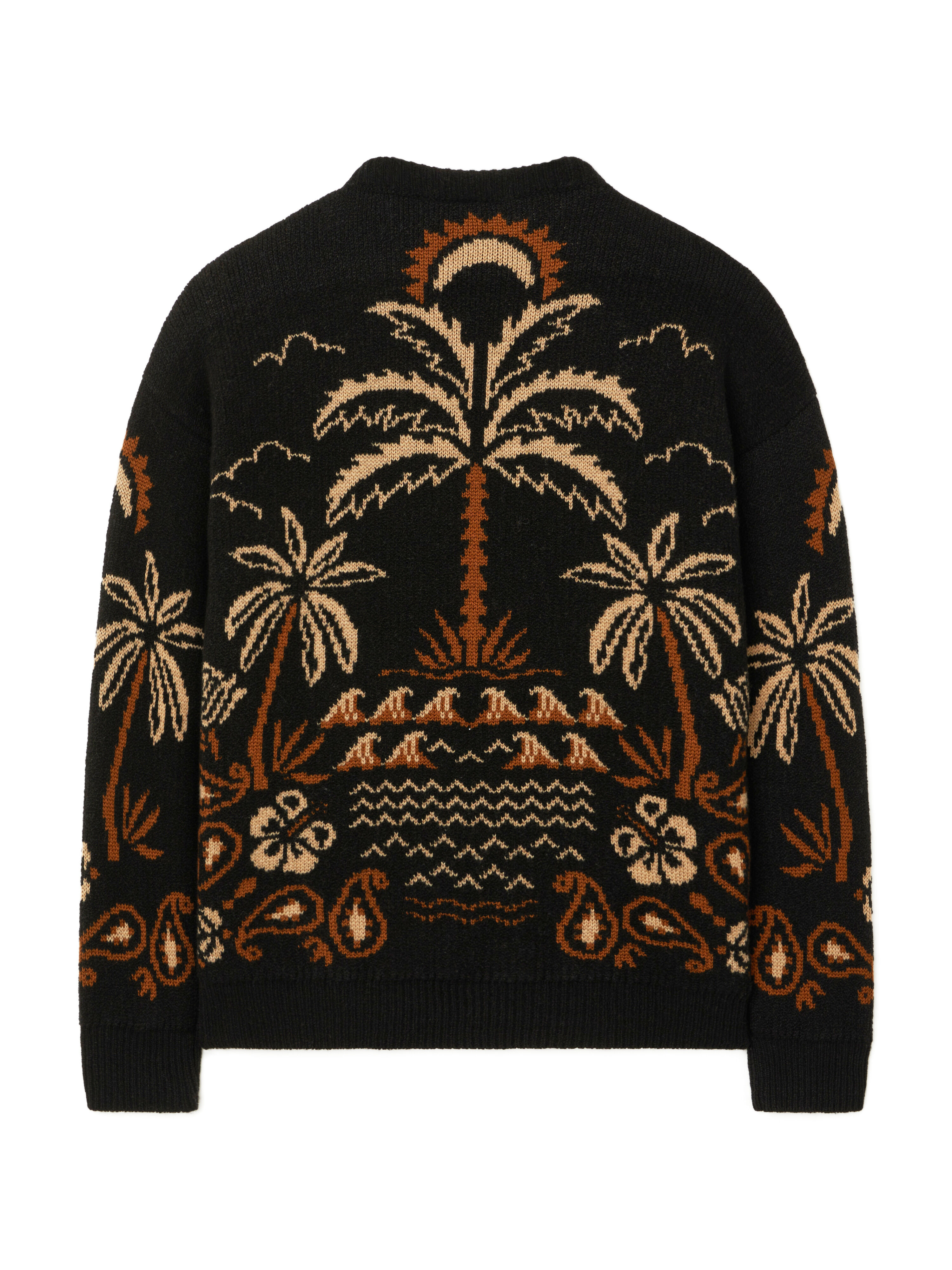 Alanui Glimpse Of Eden Sweater Black-Dakar LWHE068E25KNI001