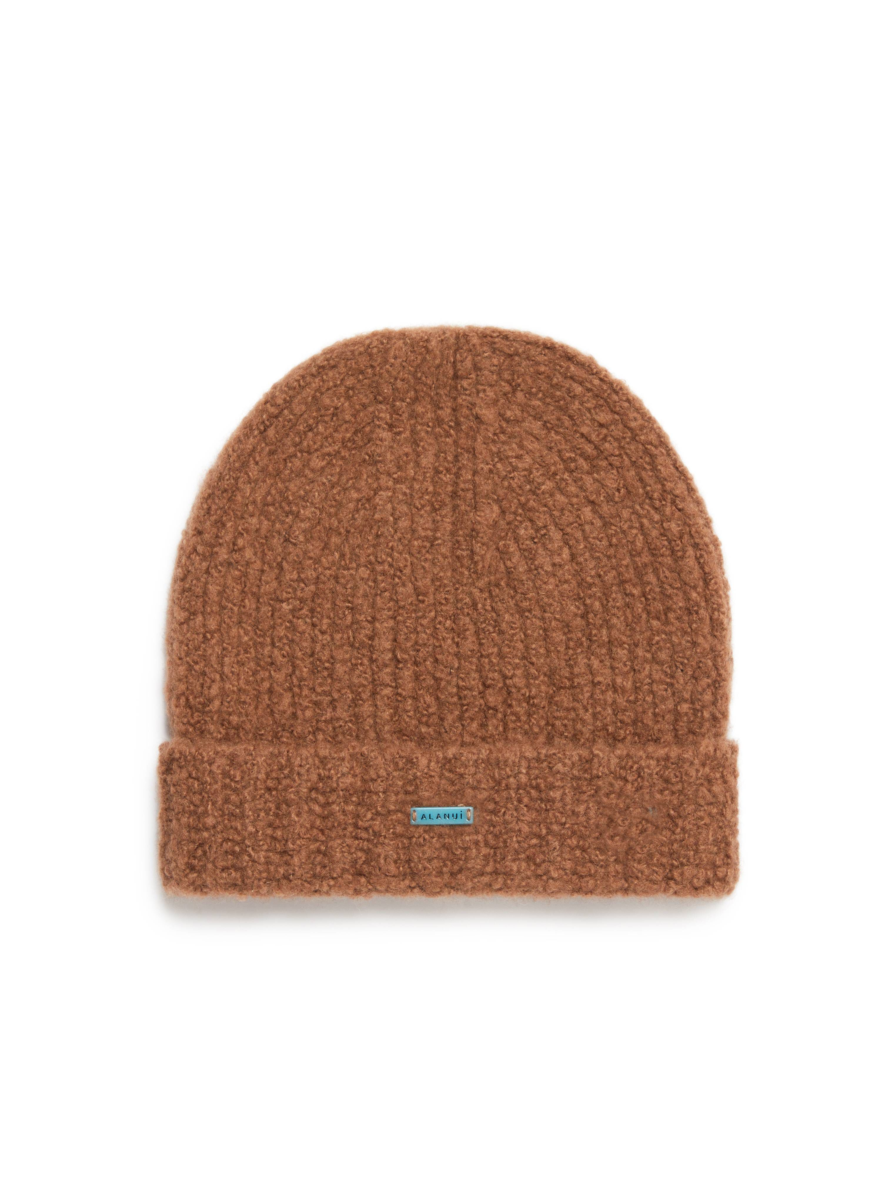 Alanui Alanui Finest Beanie Luli Brown LMLC007E24KNI001