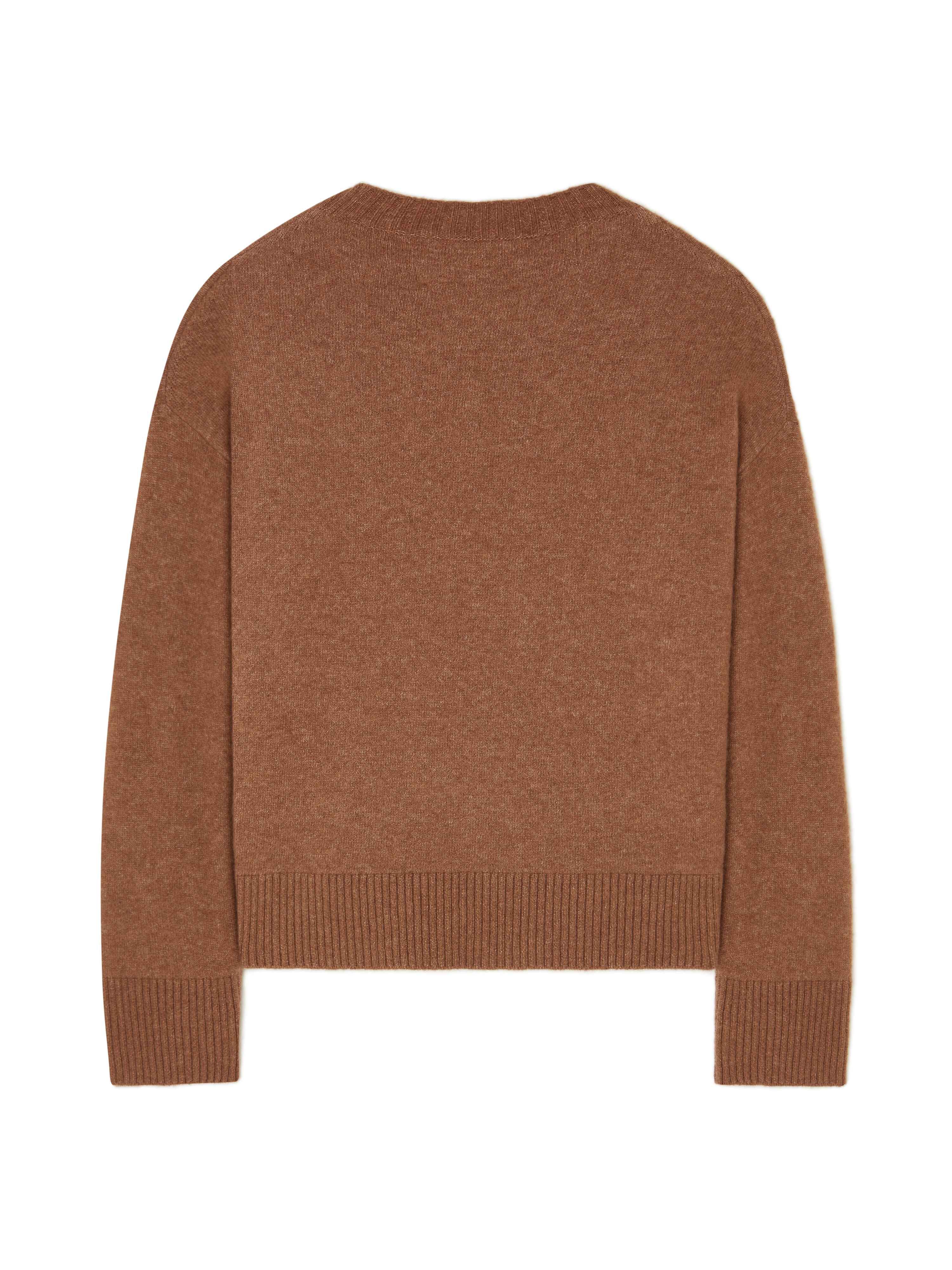 Alanui Alanui Finest Sweater Luli Brown LWHE067E24KNI001