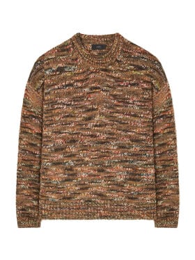 Alanui Grunge Beat Sweater Dark Dust-Multicolor LMHE033E25KNI003