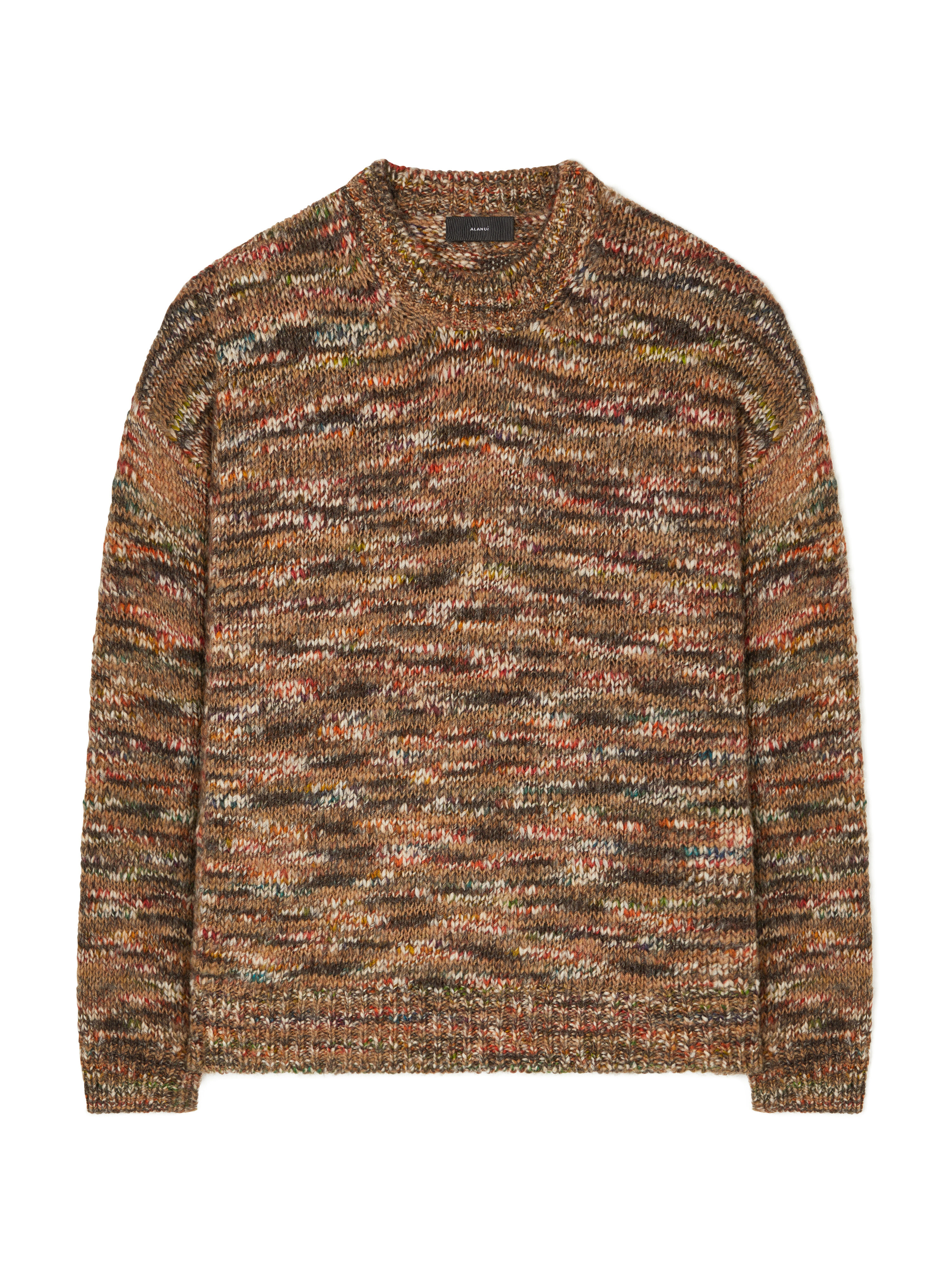 Alanui Grunge Beat Sweater Dark Dust-Multicolor LMHE033E25KNI003