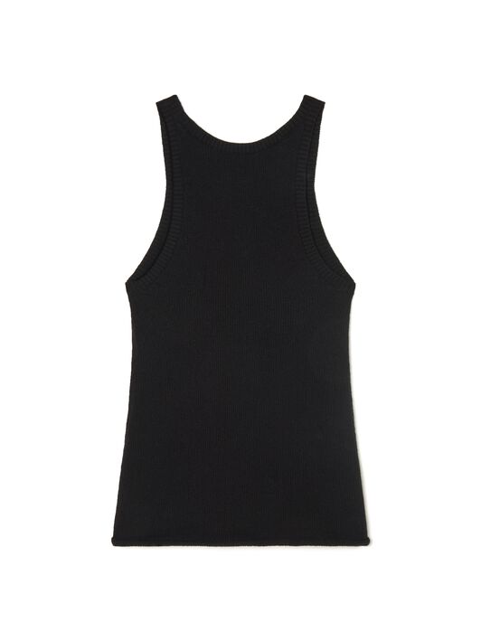 Alanui Alanui Finest Tank Top Black LWHT005R25KNI001