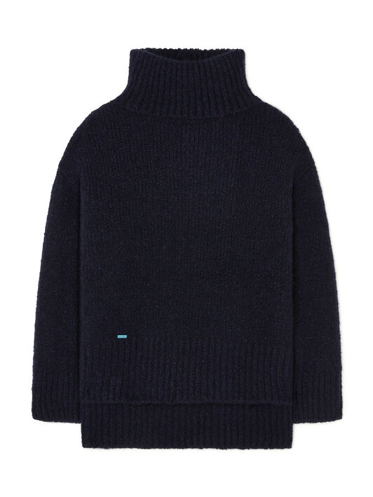 Alanui Alanui Finest Turtleneck Midnight Blue LWHF008E25KNI001