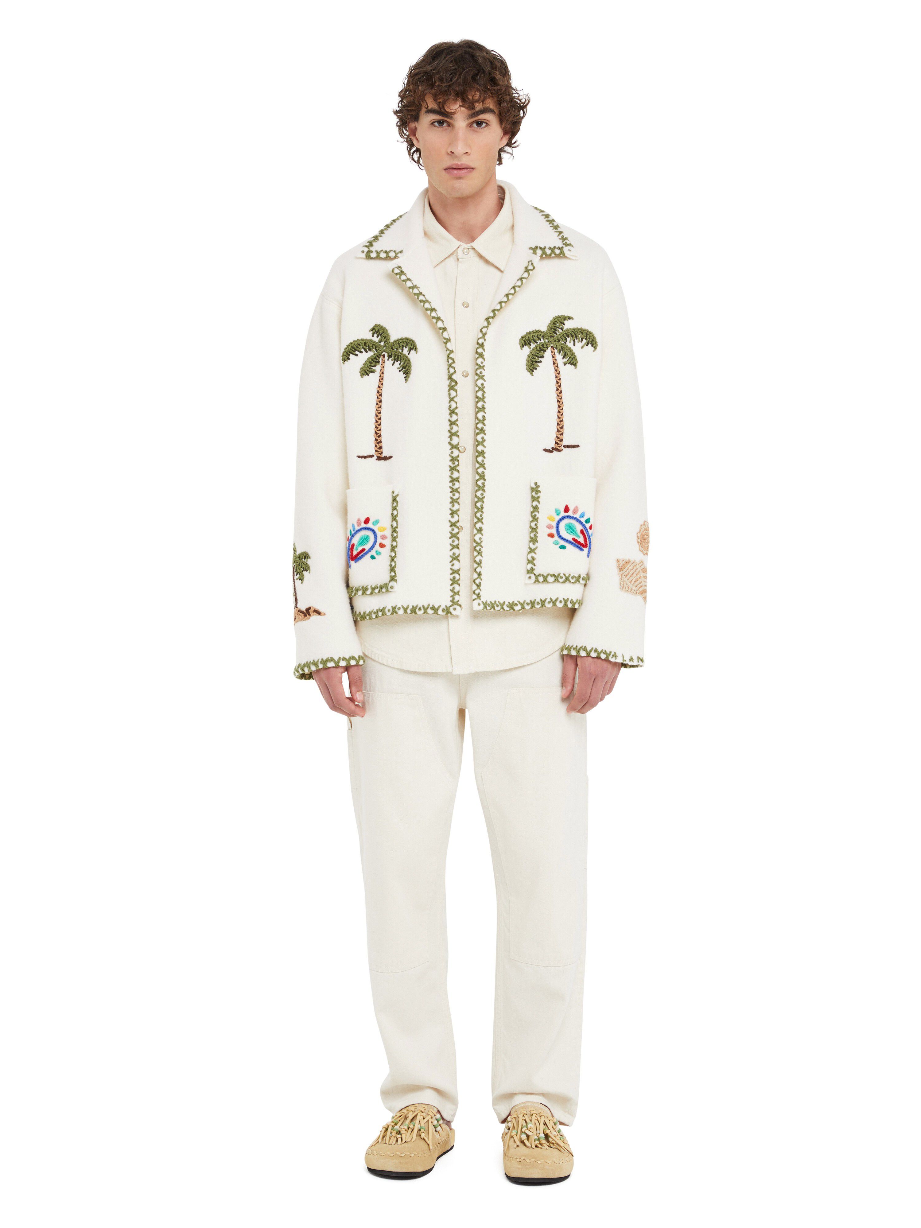 Alanui Remember Me Jacket Panna LMHQ002R25KNI001