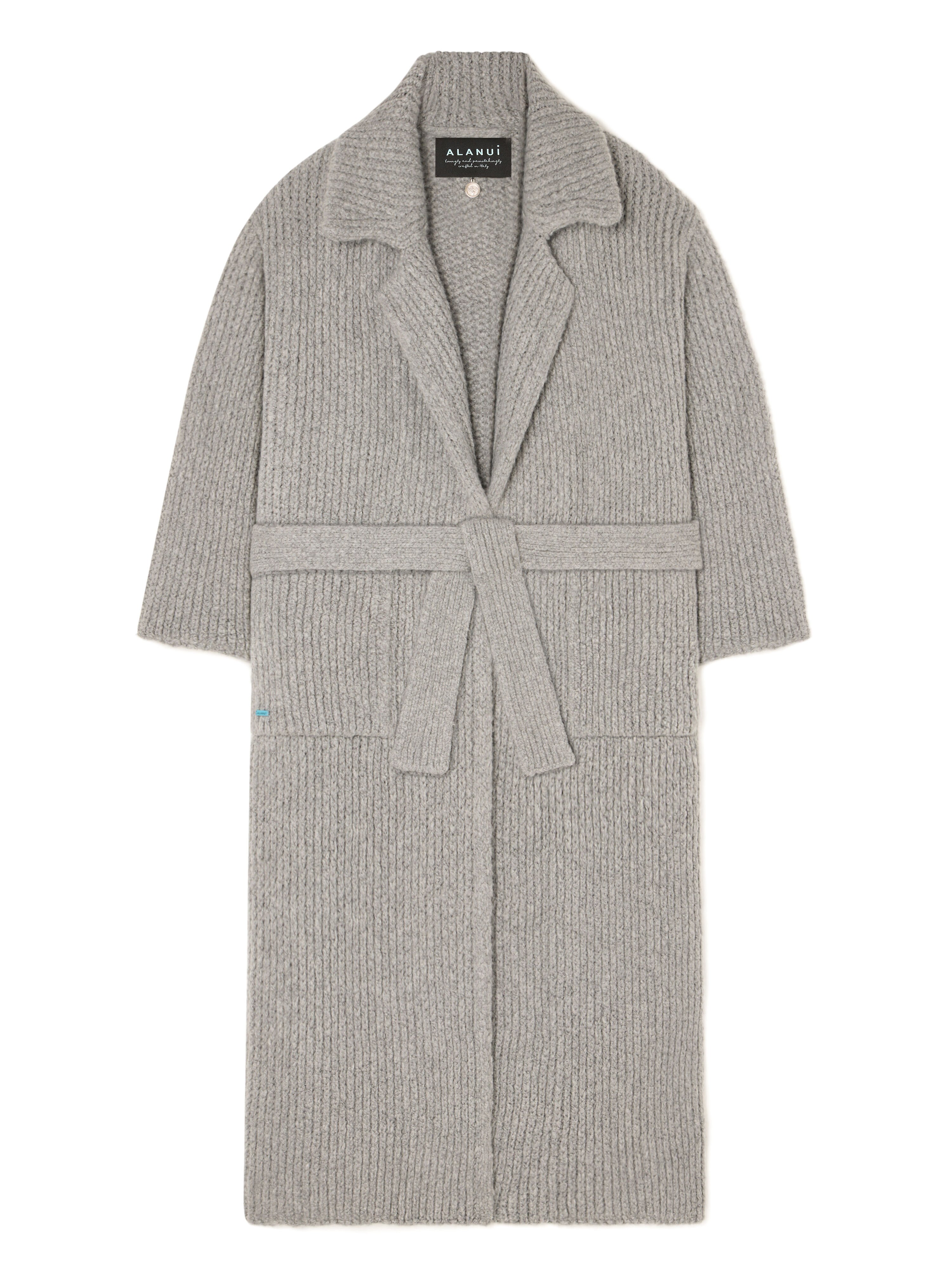 Alanui Alanui Finest Coat Coco Grey LWHQ013E25KNI001