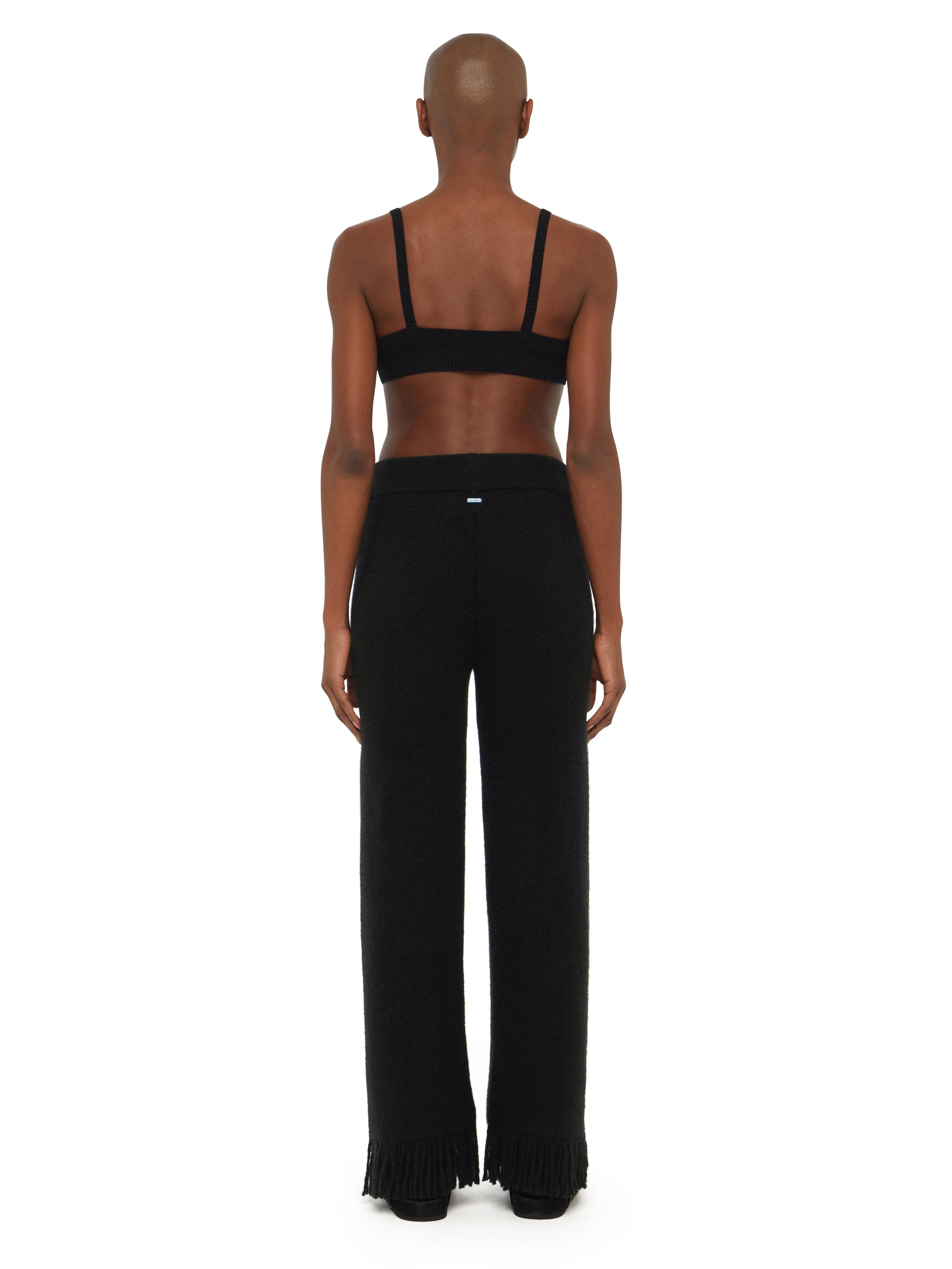 Alanui Alanui Finest Pants Black LWHG001E24KNI002