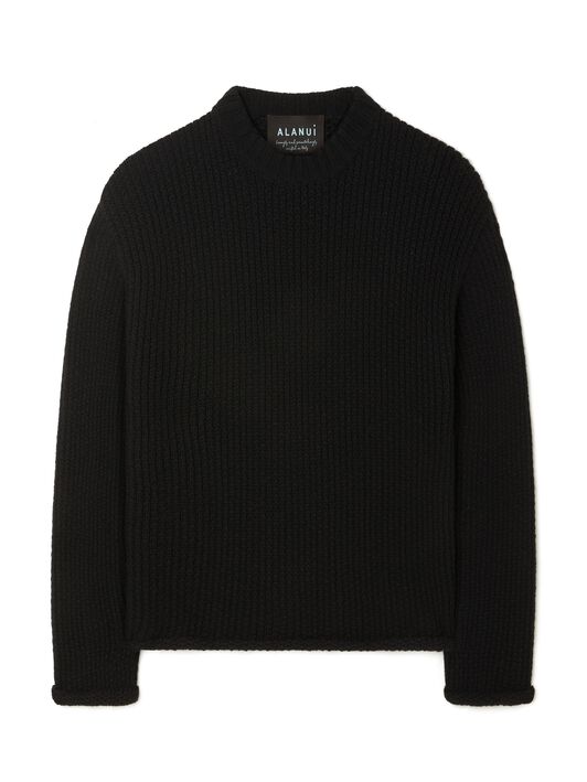 Alanui Alanui Finest Sweater Canvas LWHE067R24KNI002