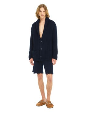 Alanui Alanui Finest Cardigan Deep Blue