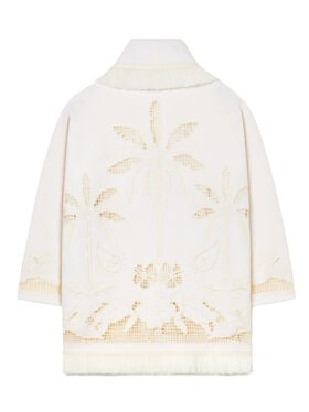 Alanui Island’s Diary Cardigan White Pearl