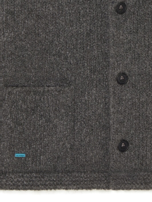 Alanui Alanui Finest Cardigan Thunderstorm LMHB037E25KNI001 Alanui Alanui Finest Cardigan Thunderstorm LMHB037E25KNI001