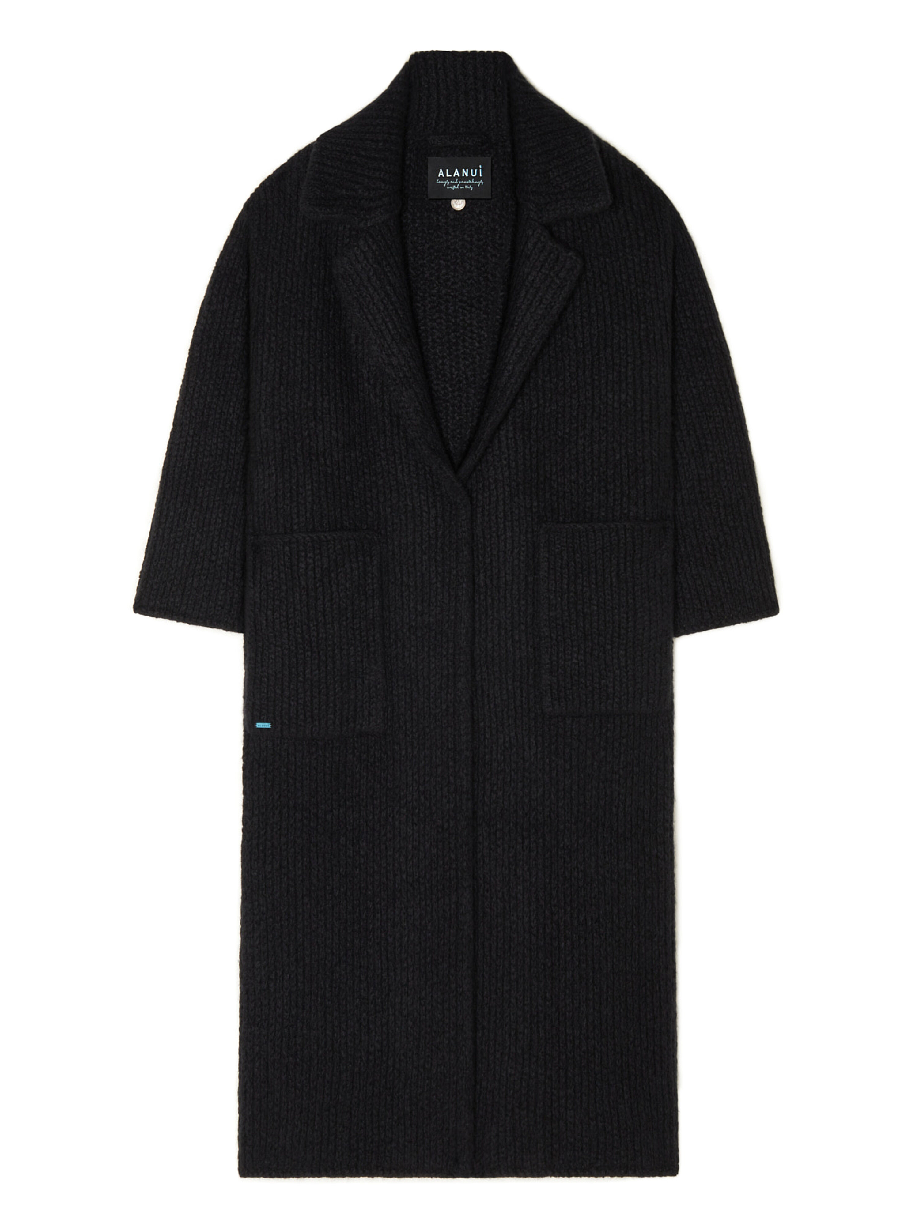 Alanui Alanui Finest Coat Black LWHQ013E25KNI001