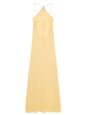 Alanui Mermaid Inside Halter Neck Dress Sunlight
