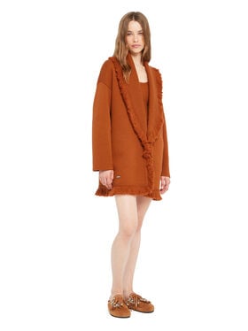 Alanui Alanui Finest Cardigan Red Earth