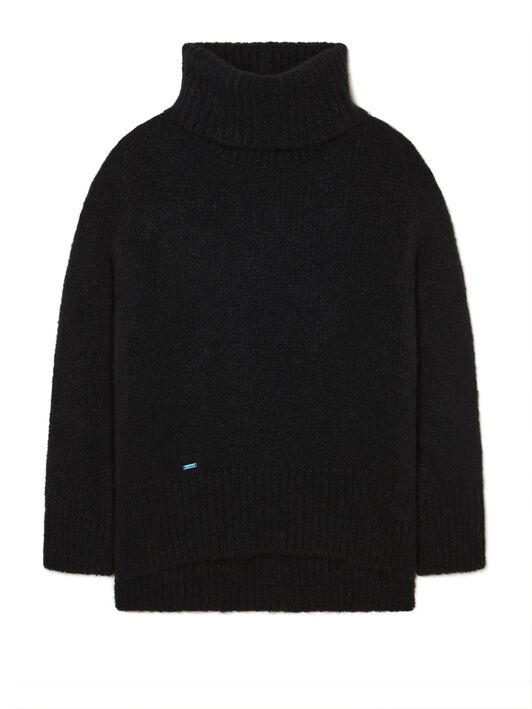 Alanui Alanui Finest Turtleneck Black LWHF008E25KNI001 Alanui Alanui Finest Turtleneck Black LWHF008E25KNI001