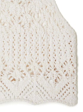Alanui Lagoon Romance Top White Pearl