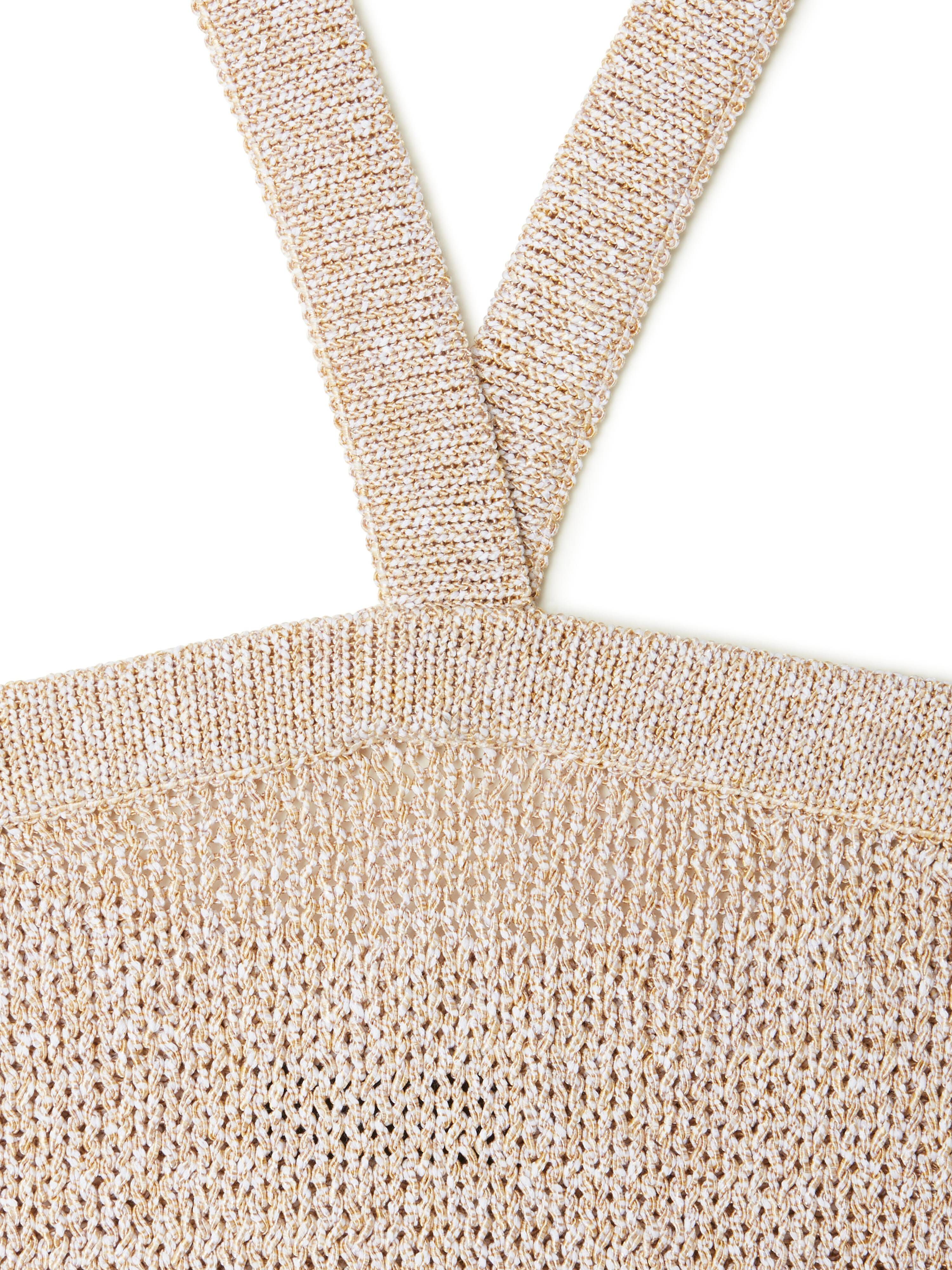 Alanui Shady Beach Top Almond LWHT00AR25KNI002