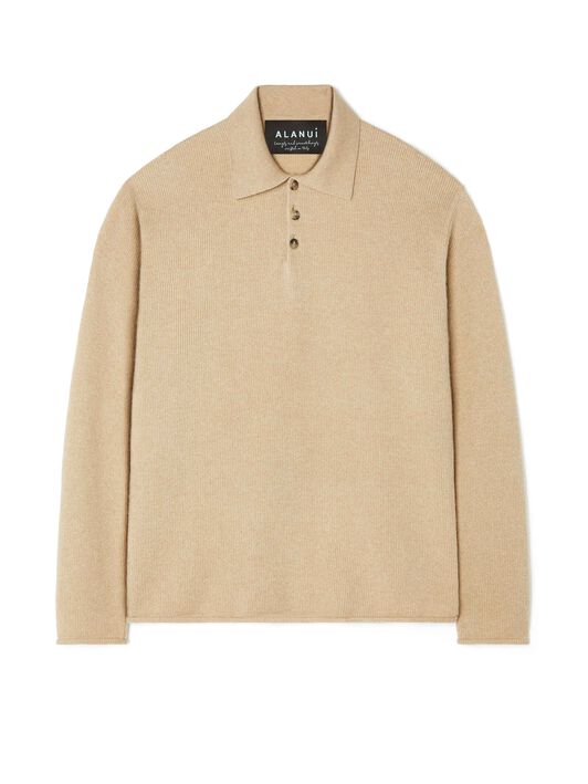 Alanui Alanui Finest Polo Sandstorm LMHV003R24KNI001