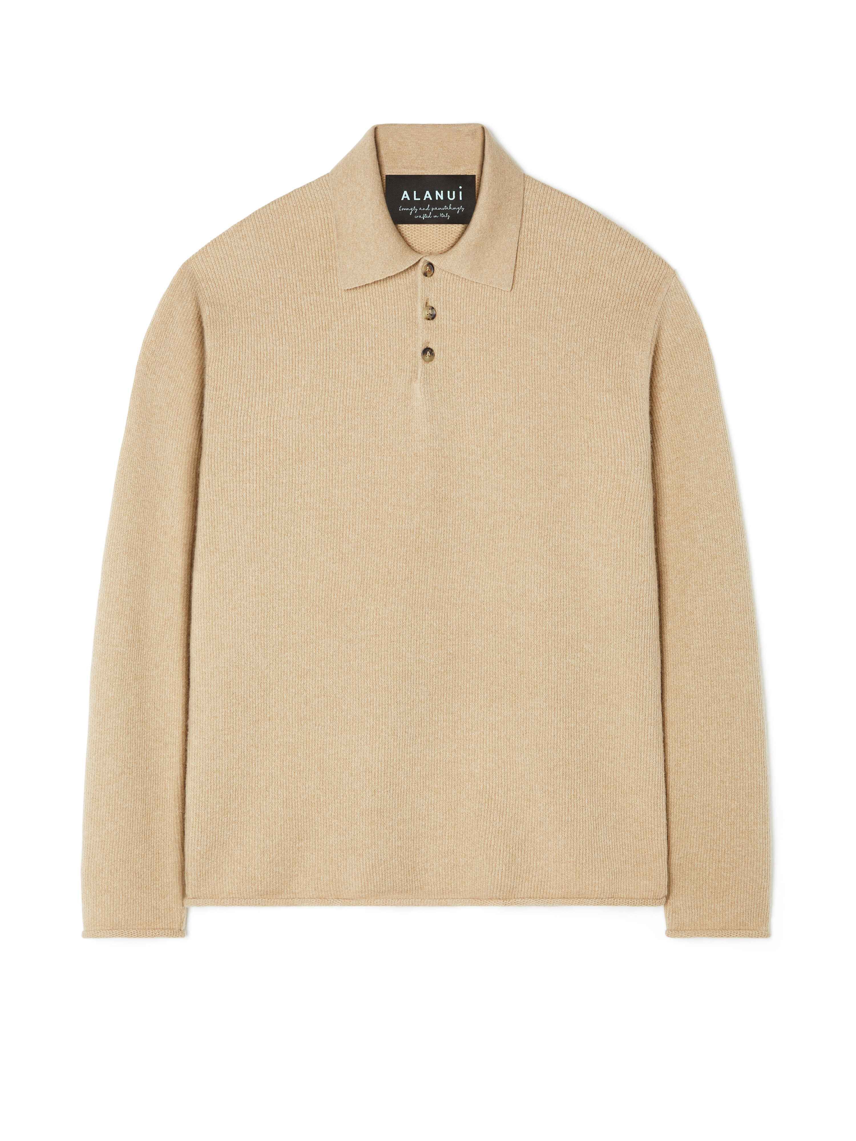 Alanui Alanui Finest Polo Sandstorm LMHV003R24KNI001