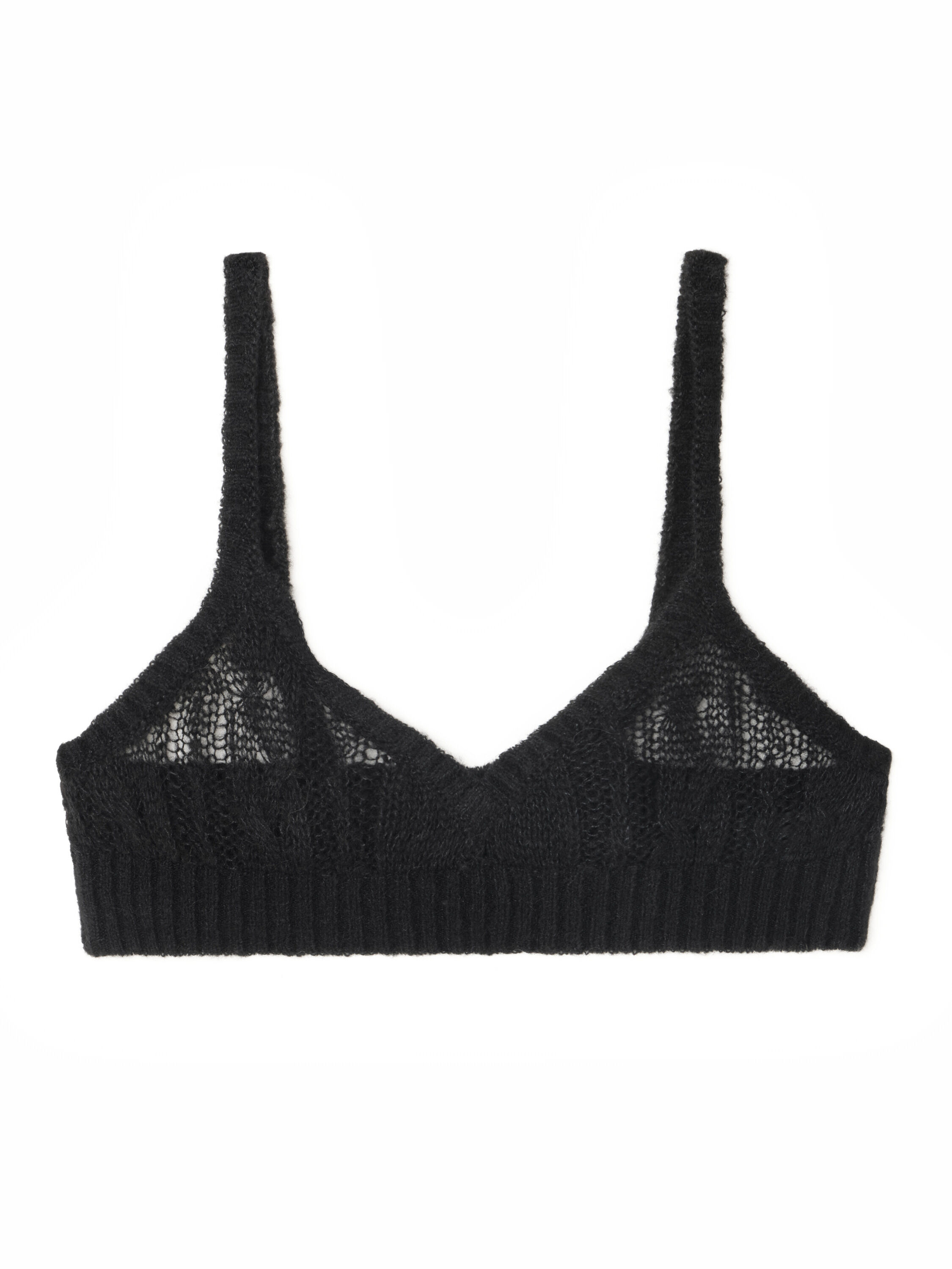 Alanui Desert Drift Bra Black LWHR005E25KNI001