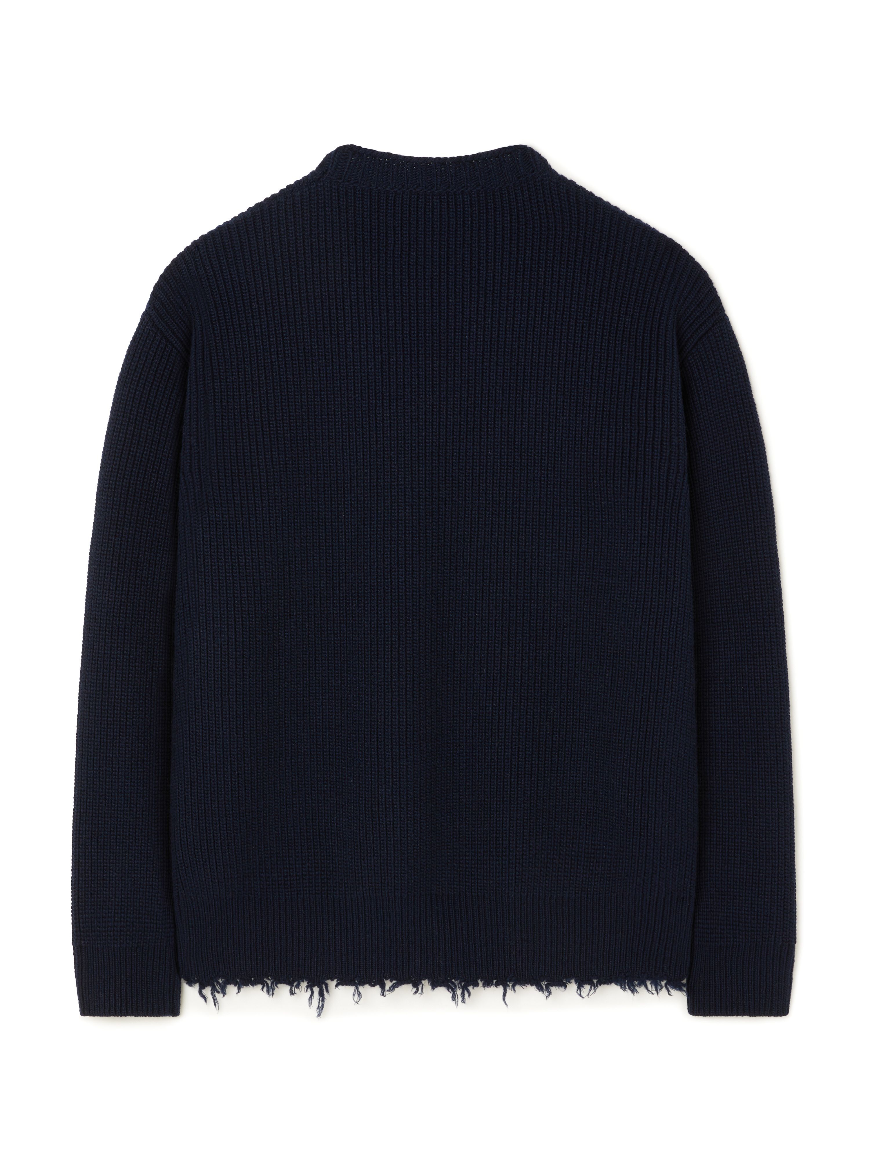 Alanui Alanui Finest Sweater Deep Blue LMHE033R25KNI002