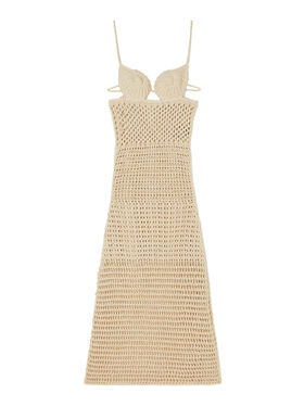 Alanui The Sound Of The Sea Dress Sea Shell