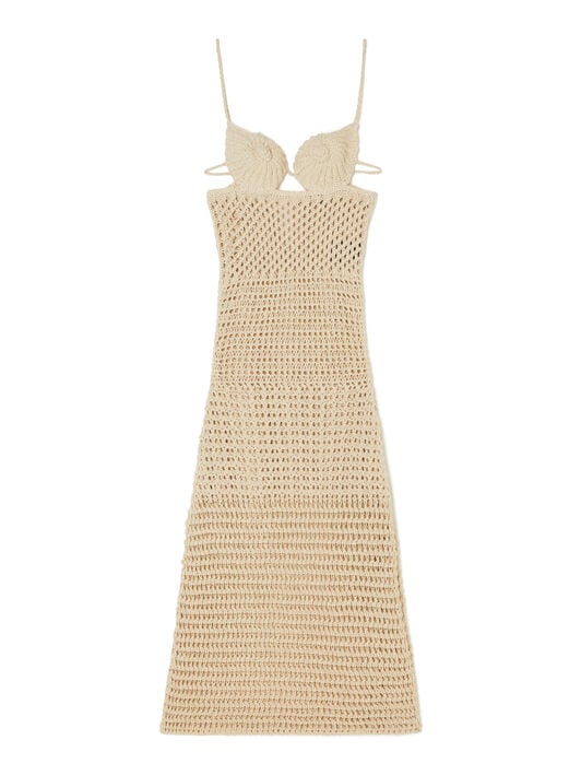 Alanui The Sound Of The Sea Dress Sea Shell LWHI045R26KNI001