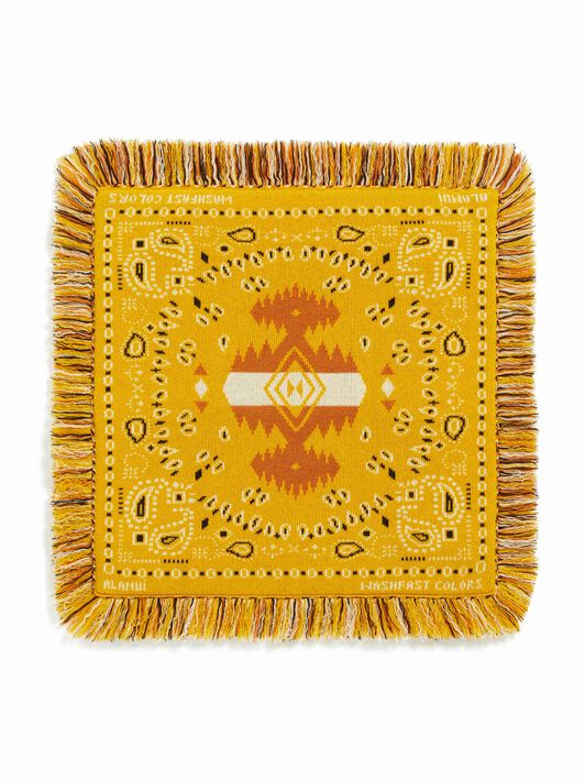 Alanui Bandana Jacquard Pillow Surf-Multicolor LWZH001R24KNI002