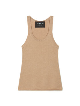 Alanui Alanui Finest Tank Top Sandstorm