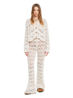 Alanui Lagoon Romance Cardicrop White Pearl