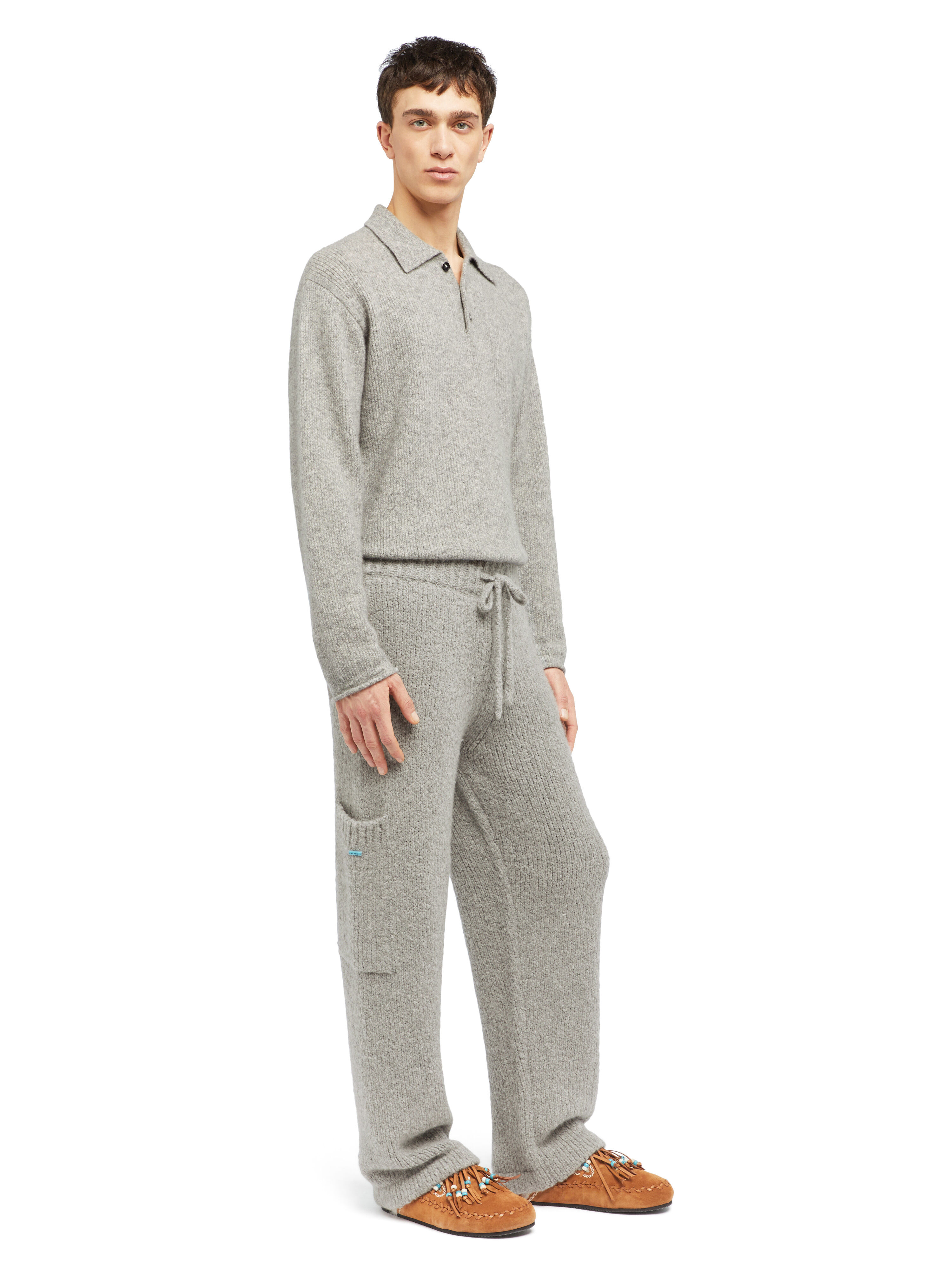 Alanui Alanui Finest Pants Coco Grey LMHG015E25KNI001